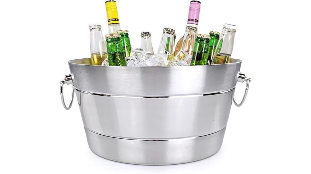 stainless steel party ice bucket