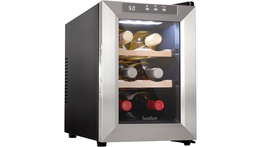 stainless steel wine cooler