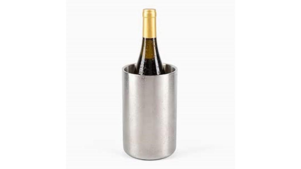 stainless steel wine cooler