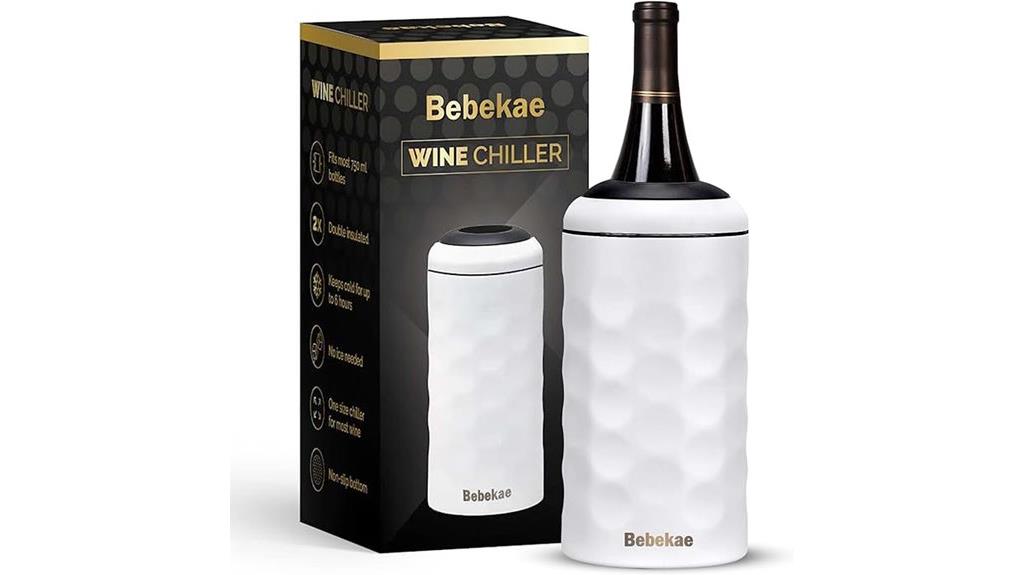 stainless steel wine cooler