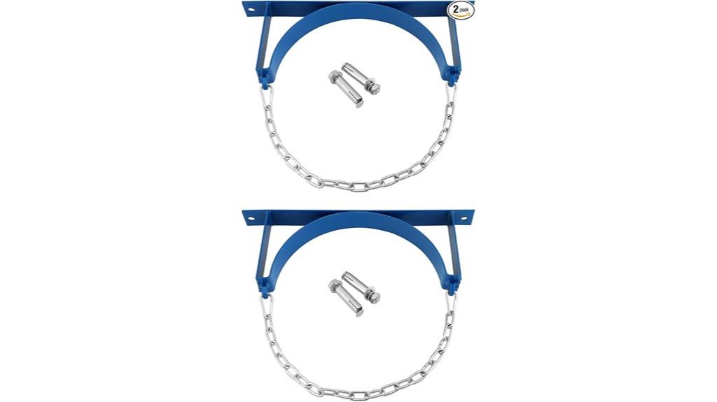 steel cylinder wall brackets