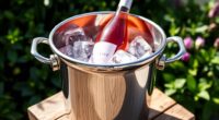 stylish outdoor wine chillers