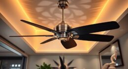 stylish retractable blade fans