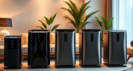 stylish smart touchscreen purifiers