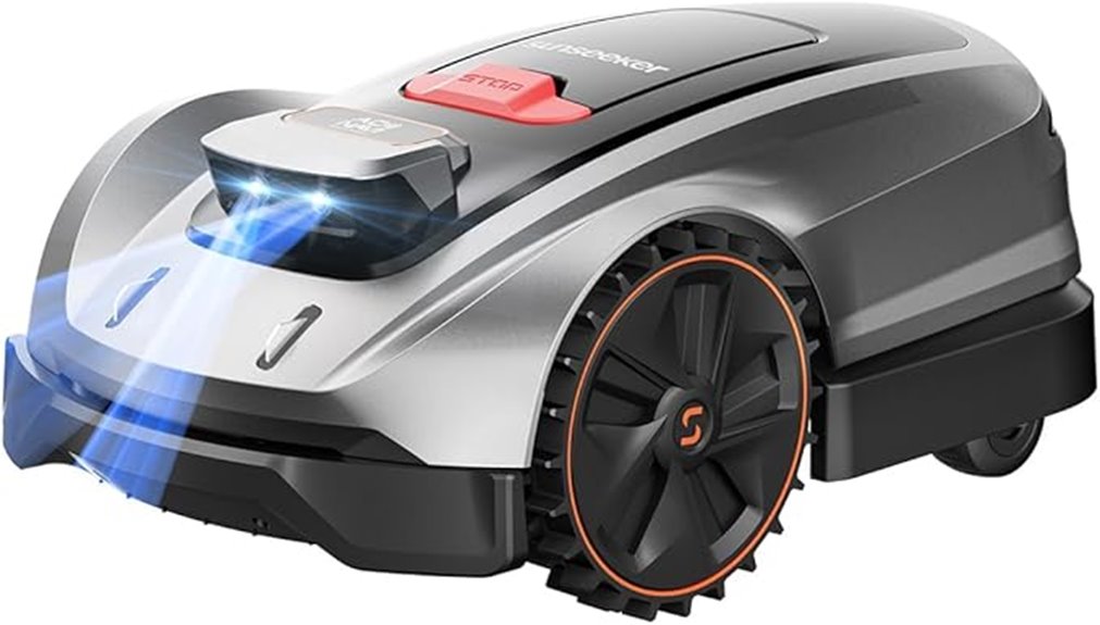 sunseeker ai robot mower