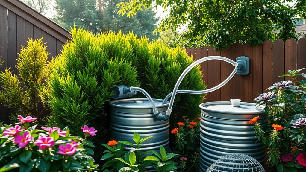 sustainable rainwater collection system
