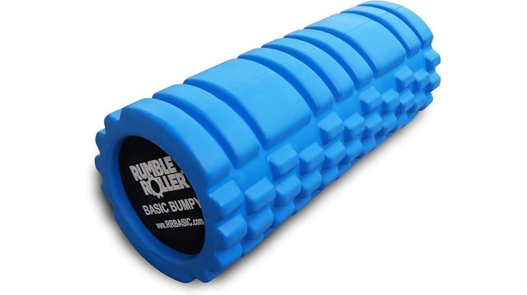 textured foam roller for recovery