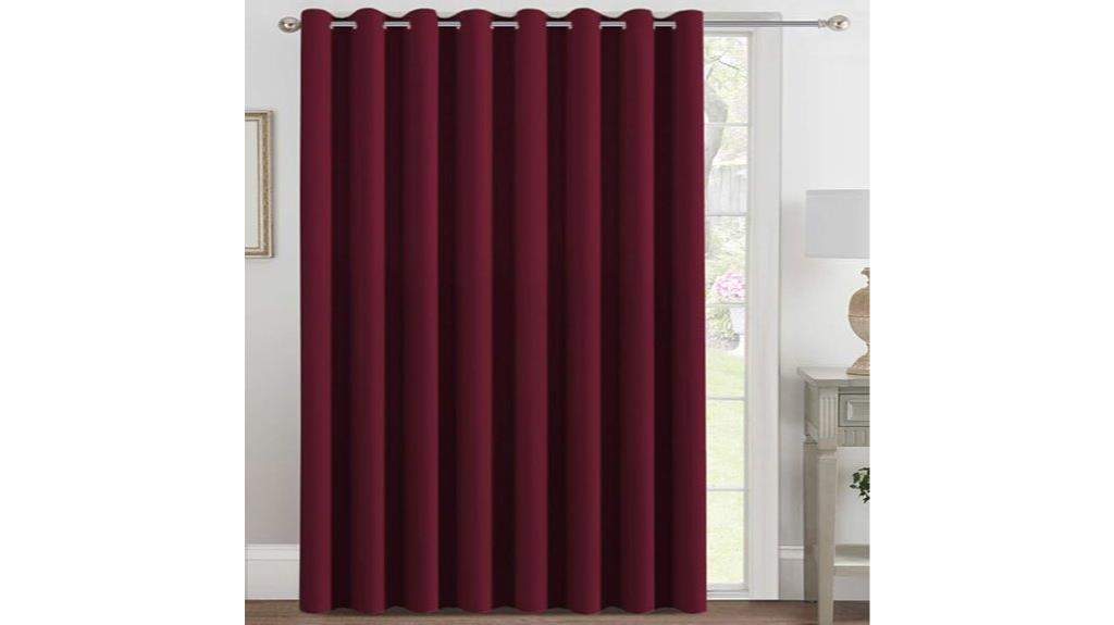 thermal insulated blackout curtains