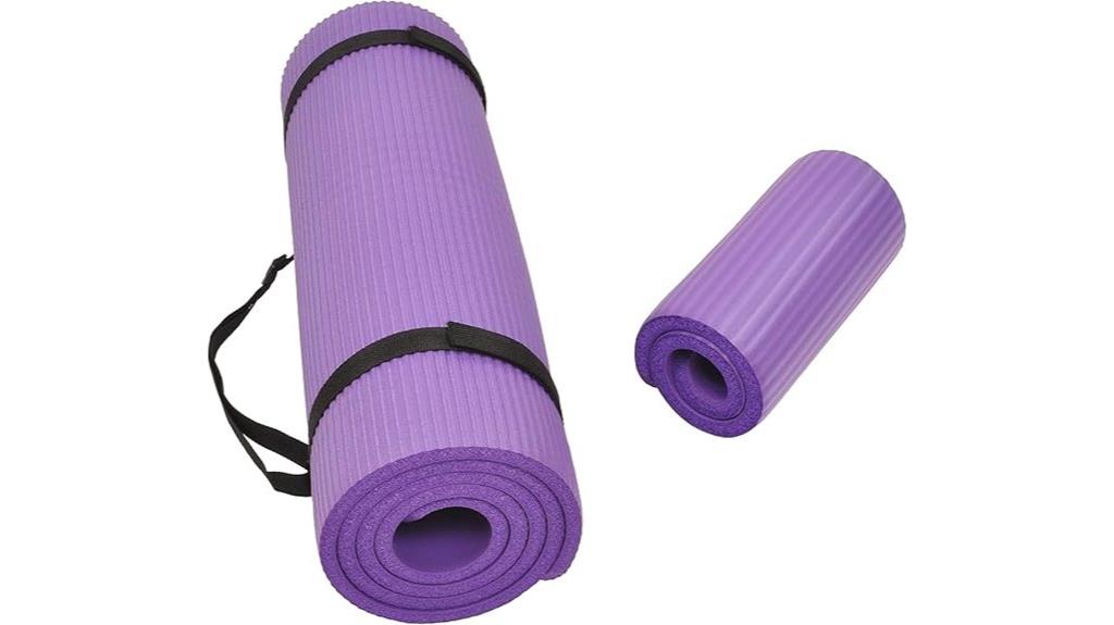 thick high density yoga mat