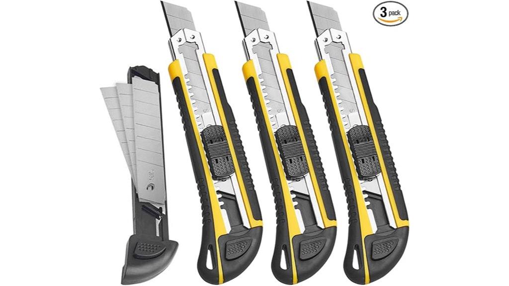 three pack box cutter