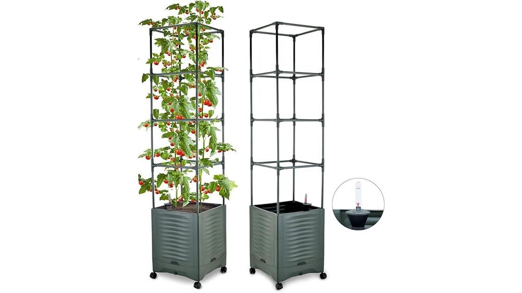tomato pot with indicator