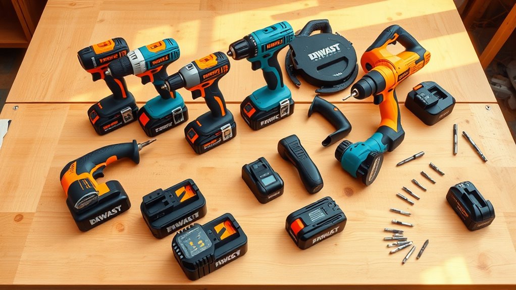 tool versatility battery life