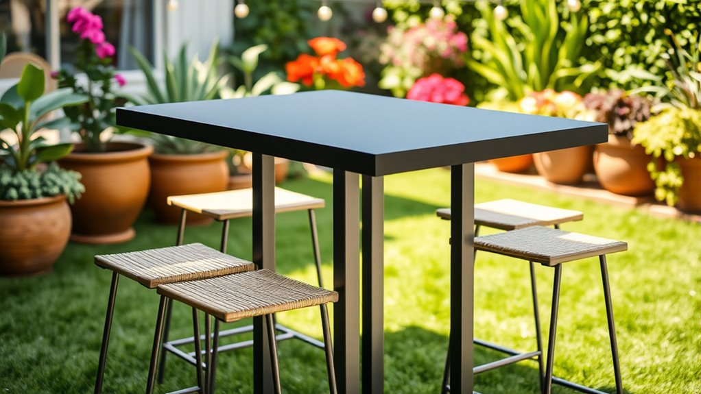 top 15 portable bar tables