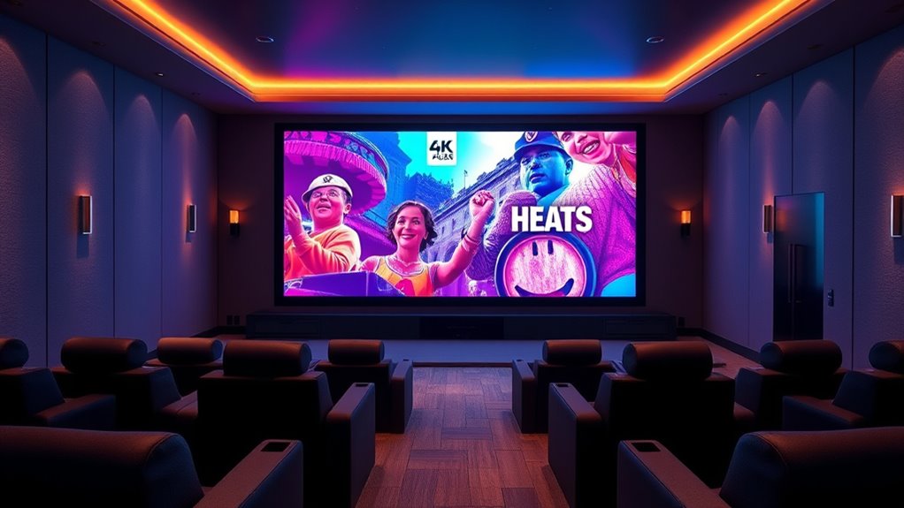 top 4k projectors for cinematic experience
