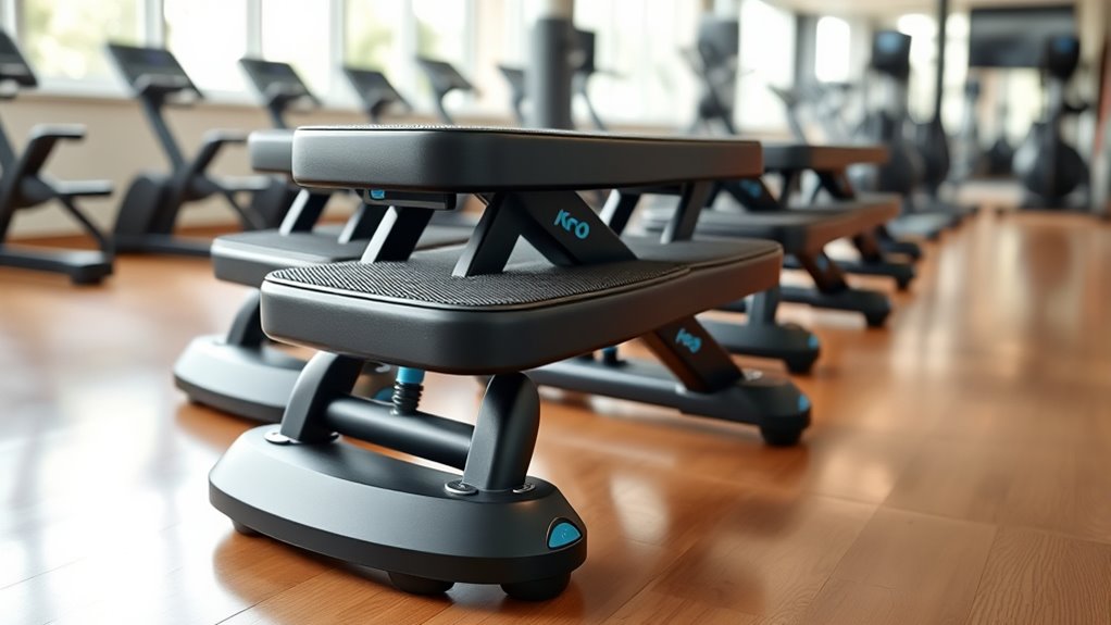 top adjustable aerobic steppers