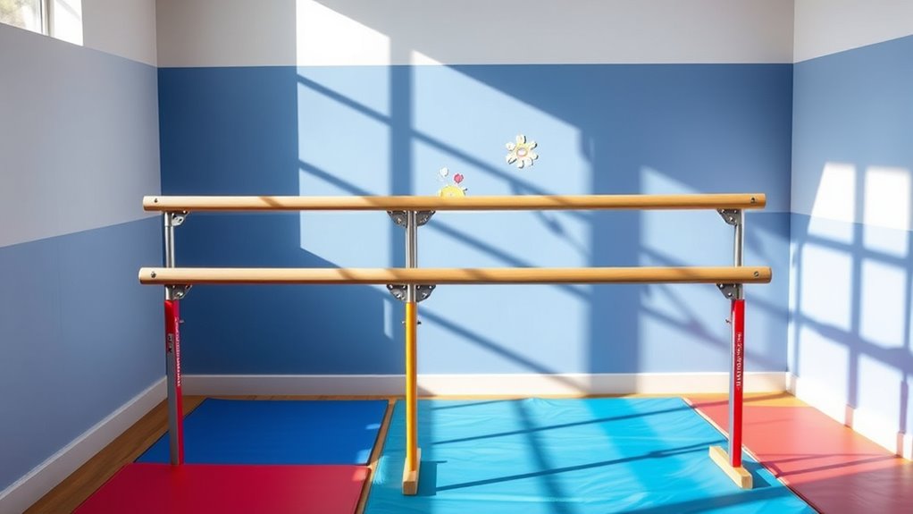top adjustable kids gymnastics bars