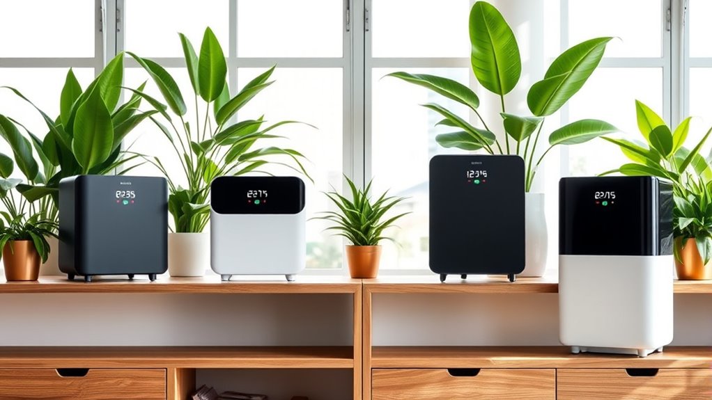 top air purifiers with monitors