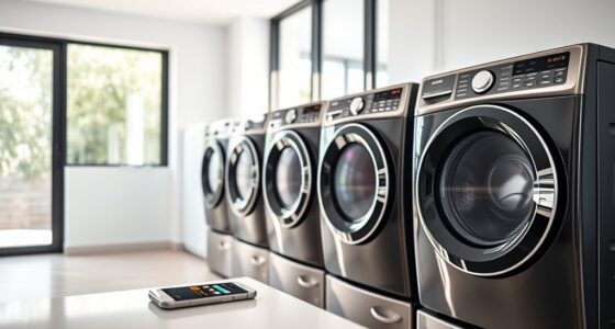 top app controlled washers
