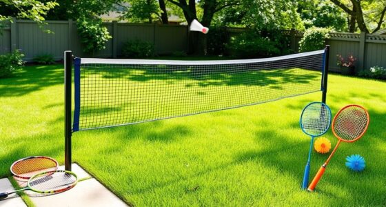 top backyard badminton sets