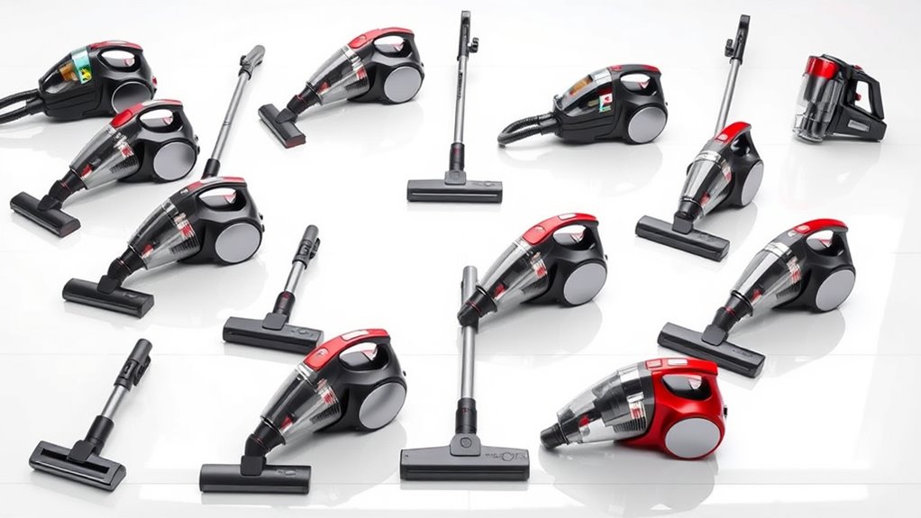 top bagless canister vacuums