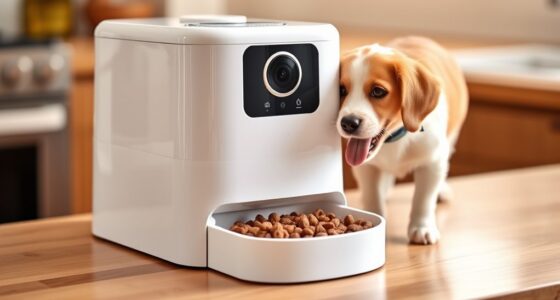 top camera pet feeders