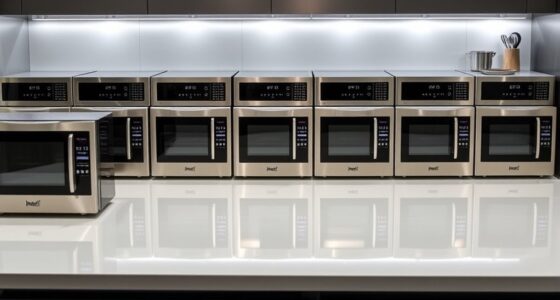 top counterconvection microwave ovens