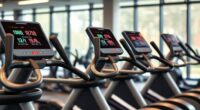 top ellipticals with hr