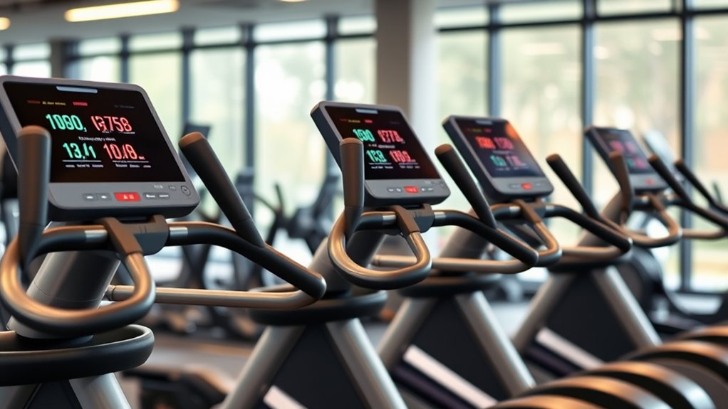 top ellipticals with hr