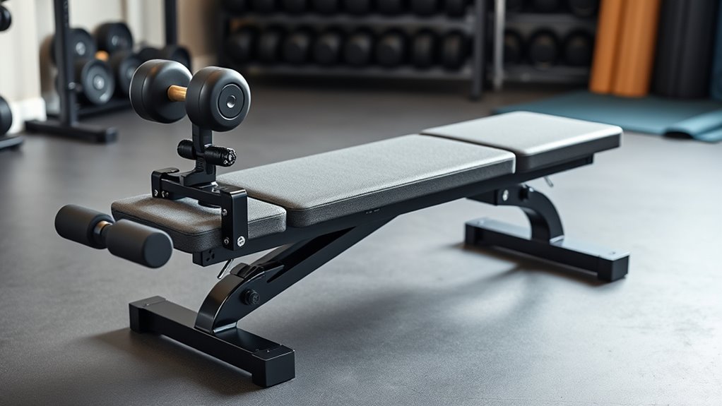 top flat benches with attachments