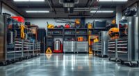 top garage tool storage
