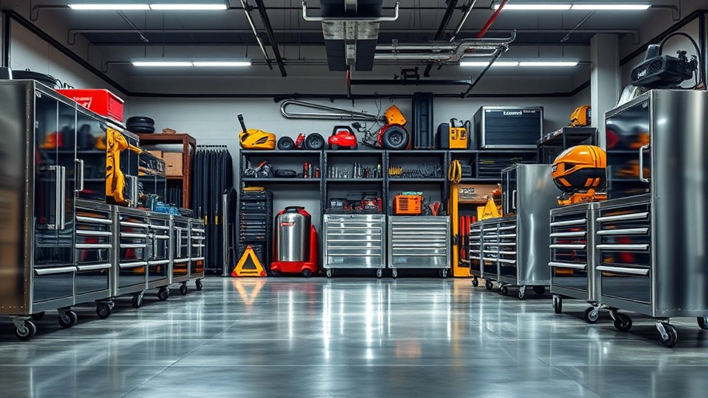 top garage tool storage