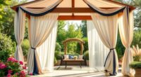 top gazebo curtain picks