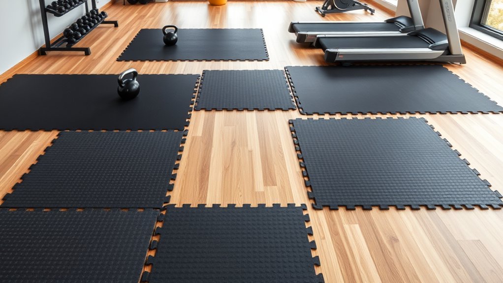 top gym floor mat options