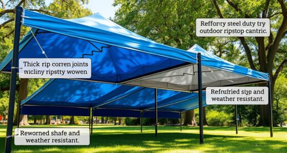 top heavy duty canopy tents