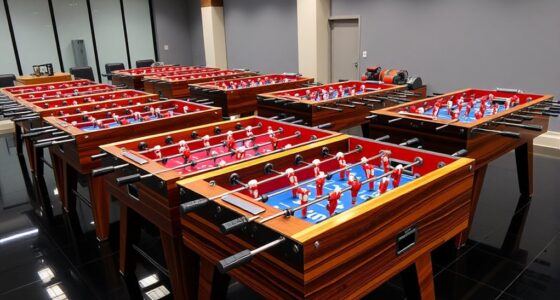 top heavy duty foosball tables
