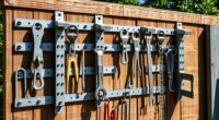top heavy duty outdoor storage