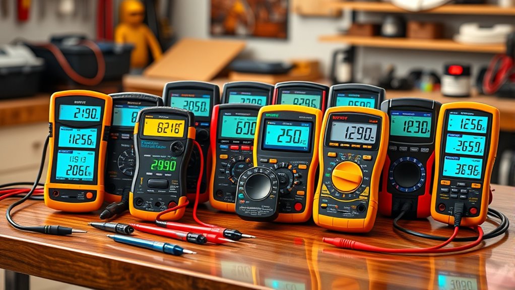 top home digital multimeters