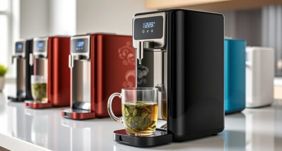 top hot water dispenser features