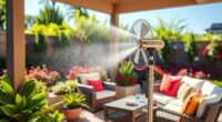 top misting fan systems