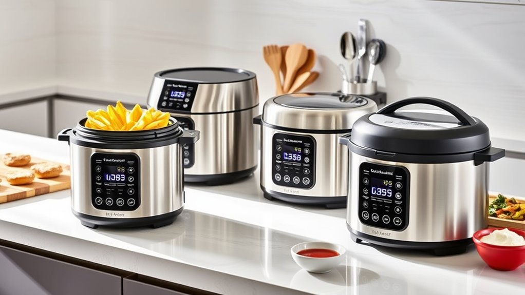 top multi cookers with air fryer