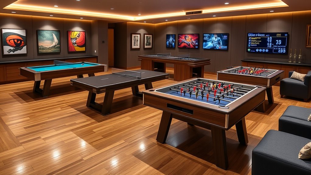 top multi game table selections