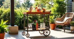 top outdoor bar carts