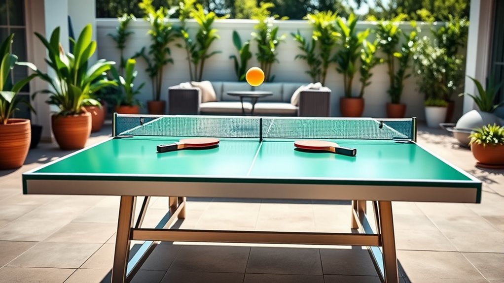 top outdoor ping pong tables