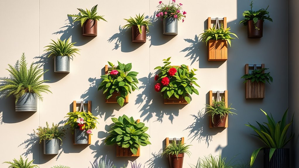 top outdoor vertical garden planters