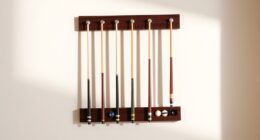 top pool cue wall mounts