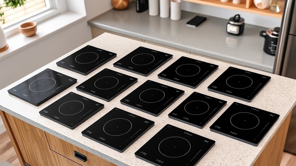 top portable induction cookers