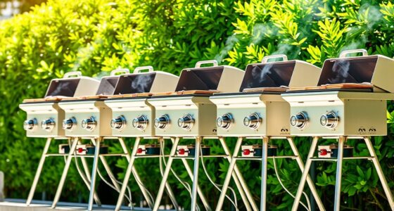 top portable stainless grills