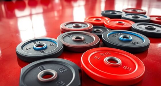 top rubber weight plates