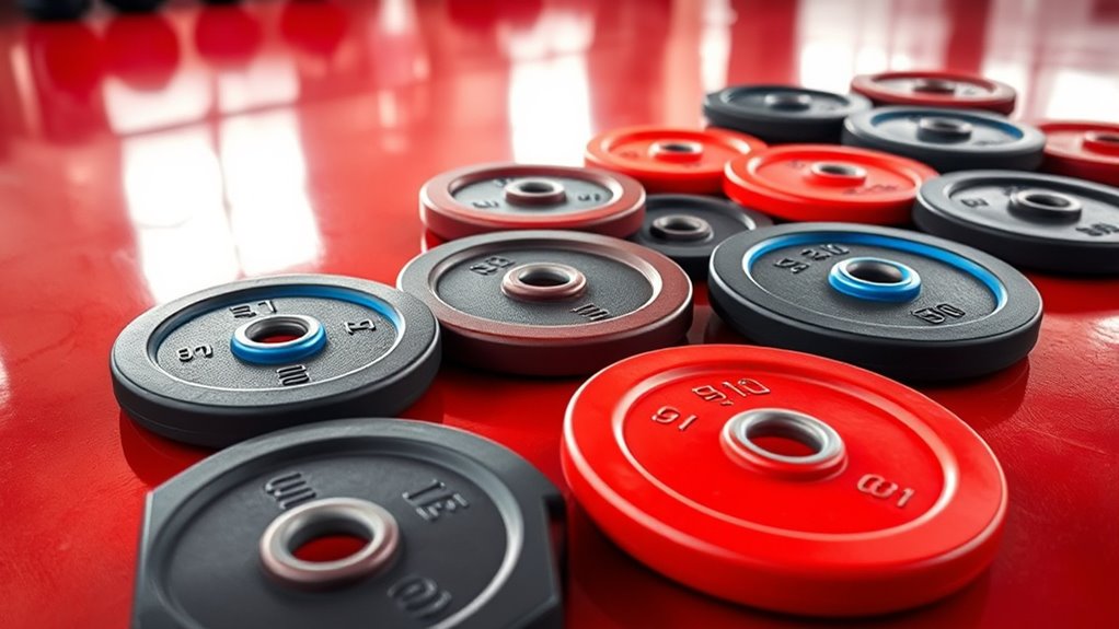 top rubber weight plates
