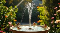 top solar bird bath fountains